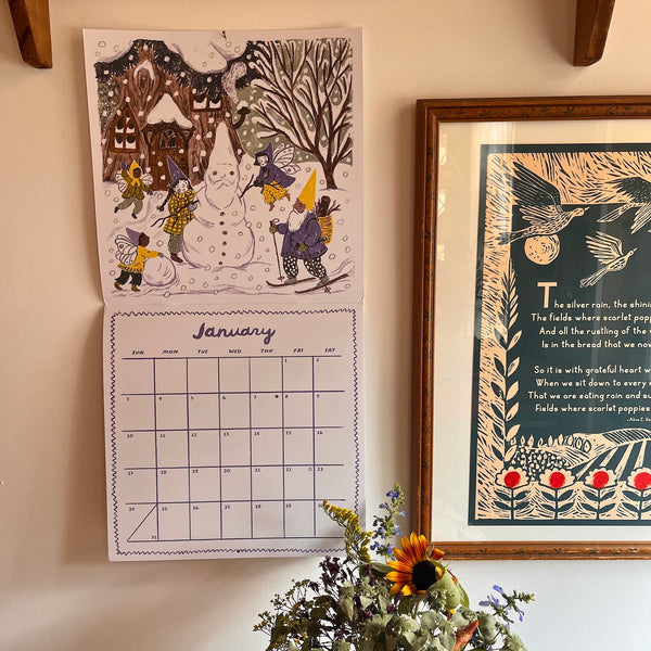 Fairyland 2027 Wall Calendar