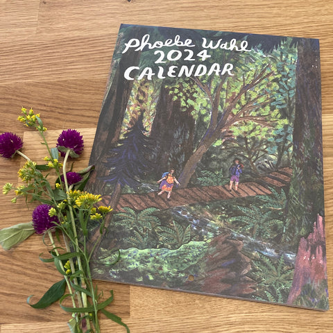 A Year in the Forest | 2024 Wall Calendar