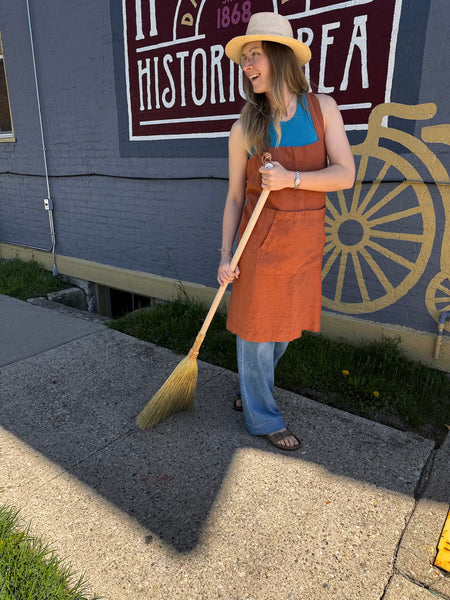 Linen Pinafore Apron