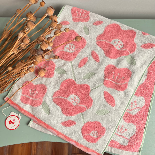 New! Tsubaki in Pink | Imabari Towel