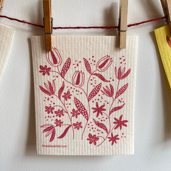 Wildflowers | Swedish Dishcloth