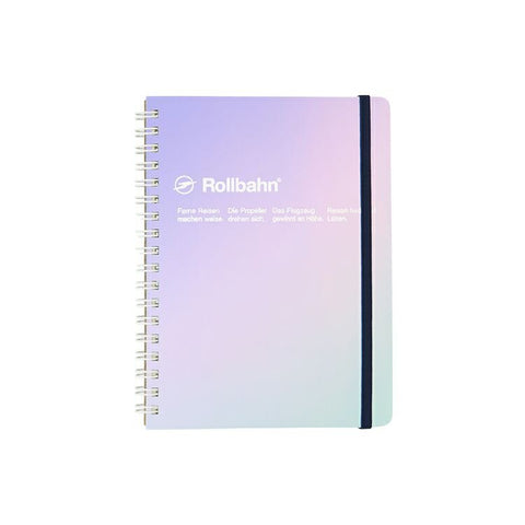 Metallic Rollbahn Spiral Notebook | Large