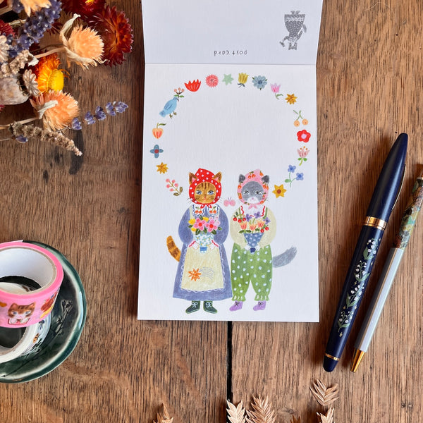 Aiko Fukawa | Little Fluffy Friends Post Card Set