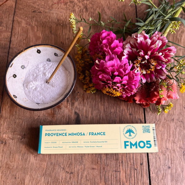 Fragrance Memories Incense - FM05 Provence Mimosa / France