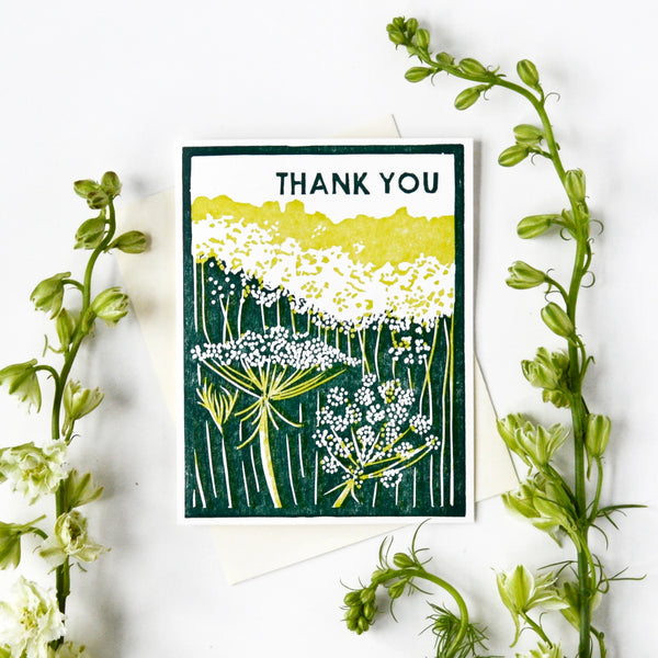 Queen Anne's Lace Thank You Card | Boxed Set of 6