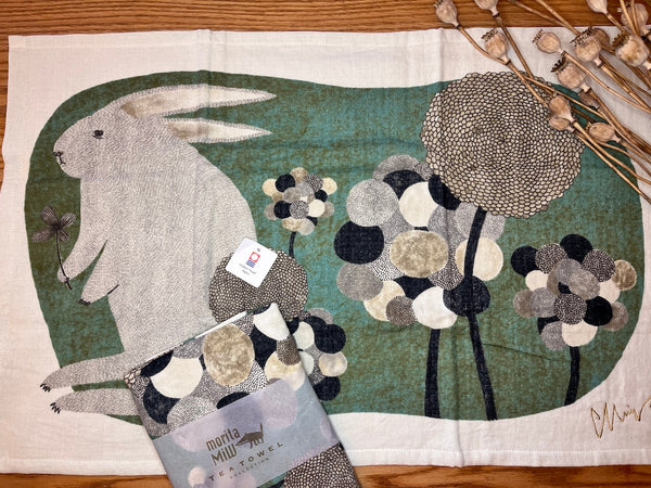 Rabbit Morita MiW Tea Towel | Imabari Towel