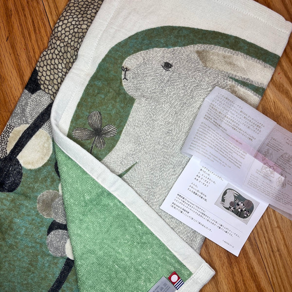 Rabbit Morita MiW Tea Towel | Imabari Towel
