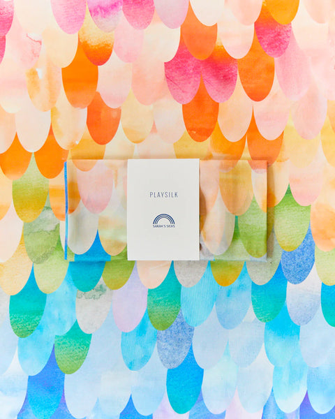 Rainbow Unicorn Playsilk