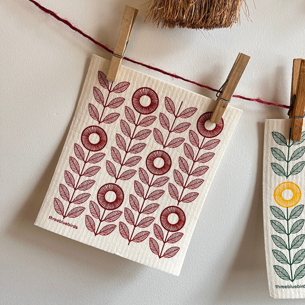 Sunflowers | Swedish Dishcloth