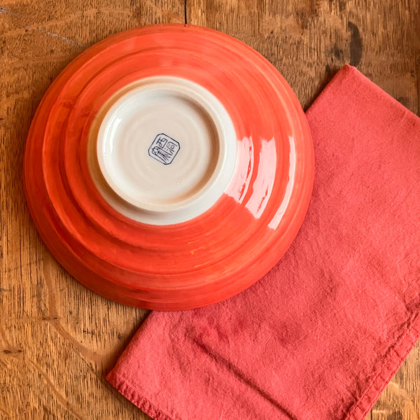 Red Turnip | Mino Ware Bowl