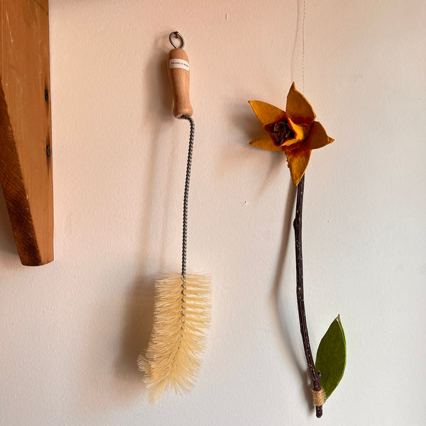 Baby Bottle Brush with Wooden Handle