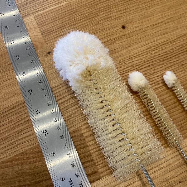 Cleaning Brushes with Wool Tips