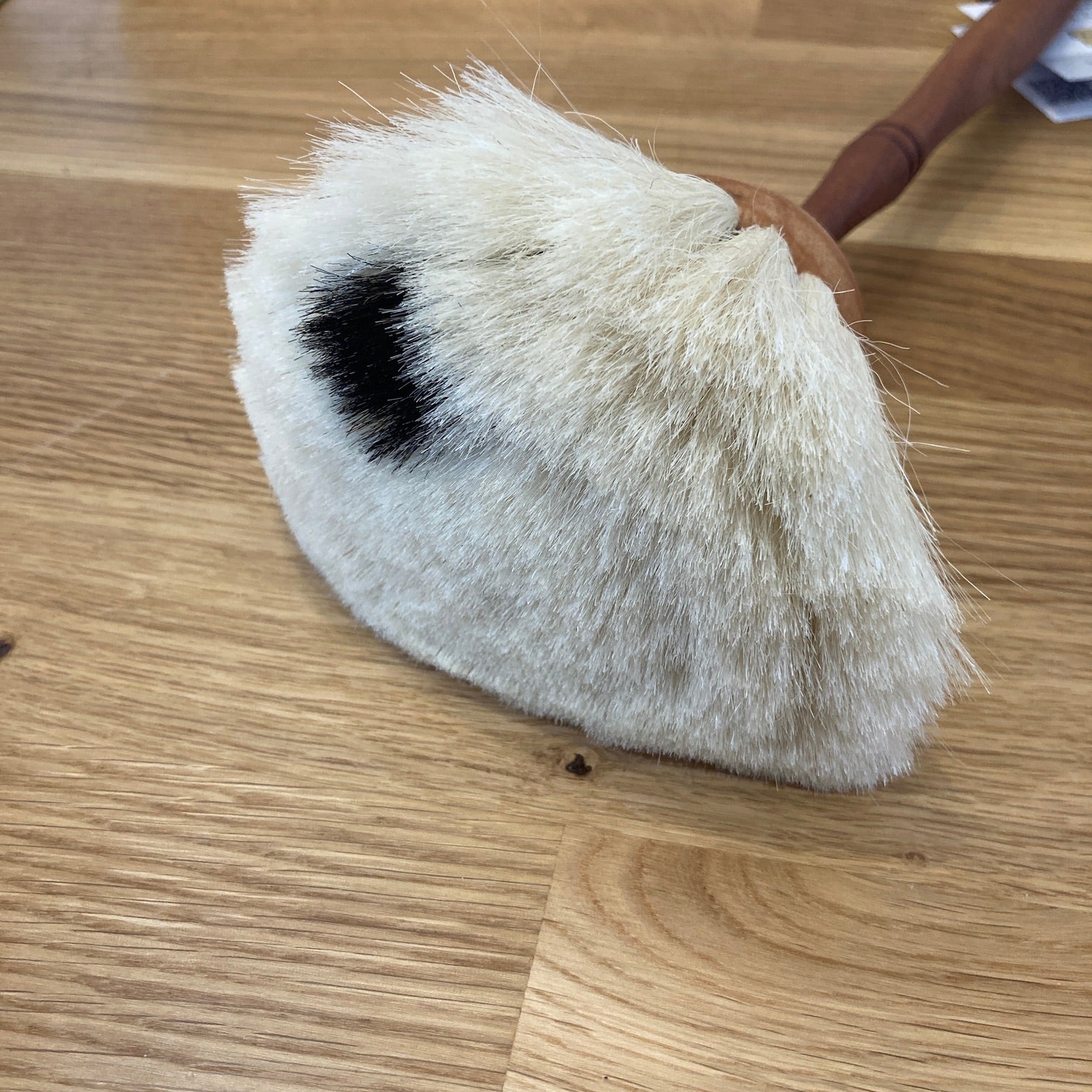 Goat Hair Dust Brush | Pear Wood – Pink Moon Goods