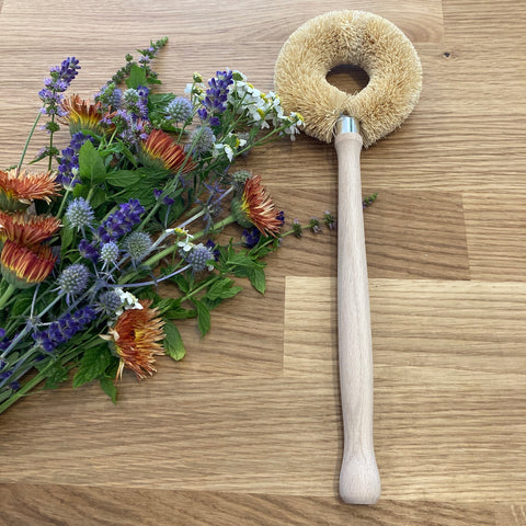 Dish Brush | Light Coconut Fiber and Beechwood