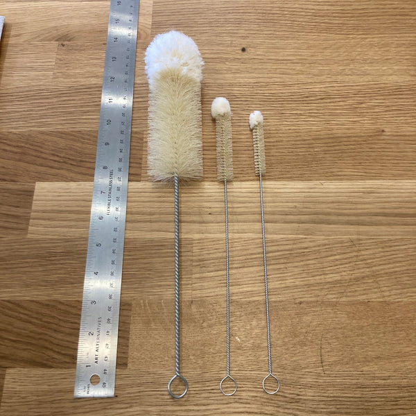 Cleaning Brushes with Wool Tips