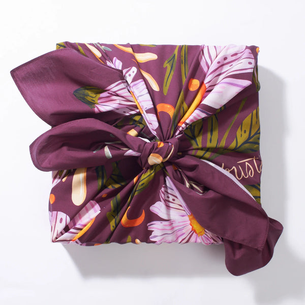 Rise | Large Organic Cotton Furoshiki Wrap