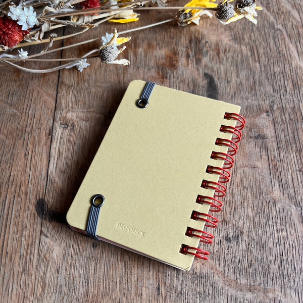 Marta A - Flowers Rollbahn Mini Spiral Notebook