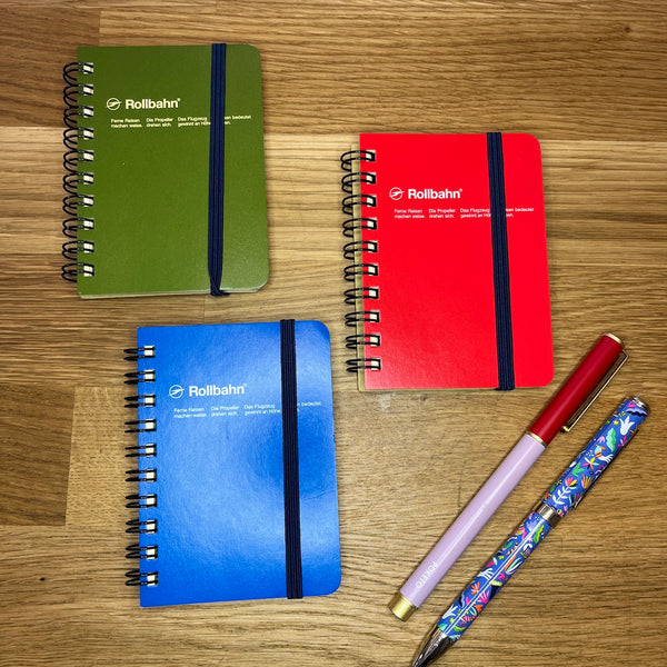 Rollbahn Mini Memo Spiral Notebook