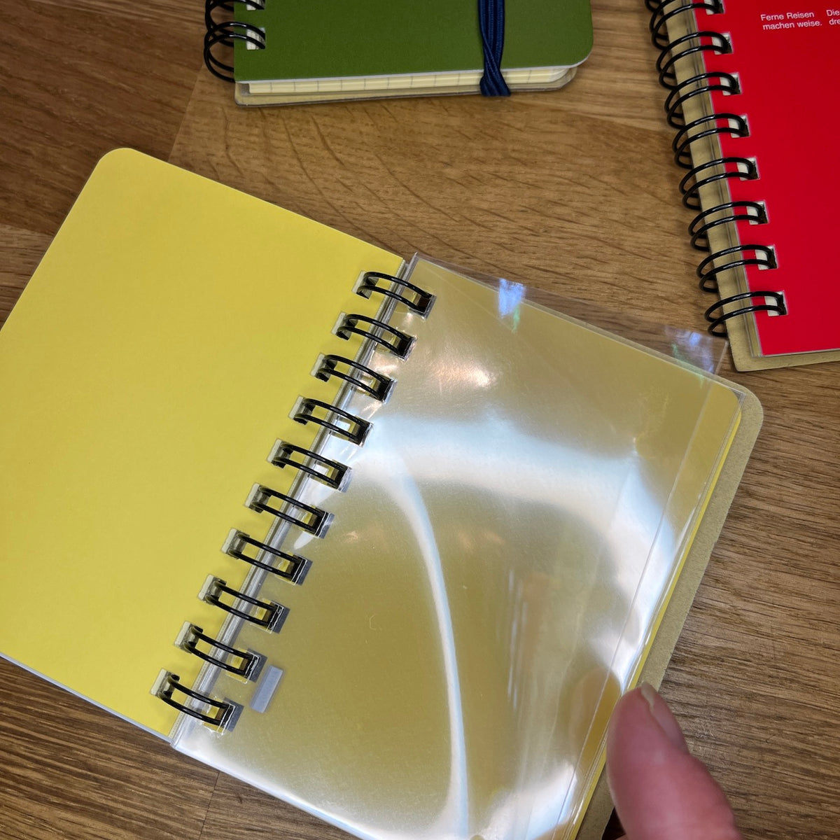Rollbahn Mini Memo Spiral Notebook – Pink Moon Goods