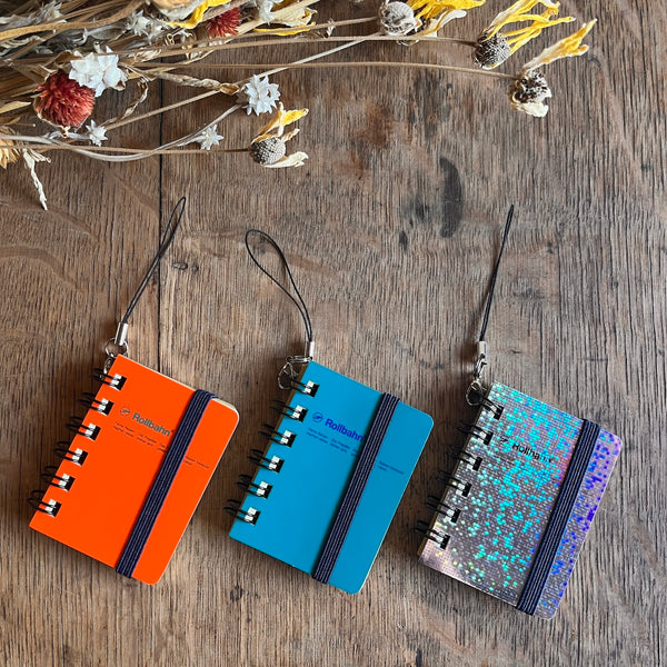 Rollbahn Micro Spiral Notebook on Keychain