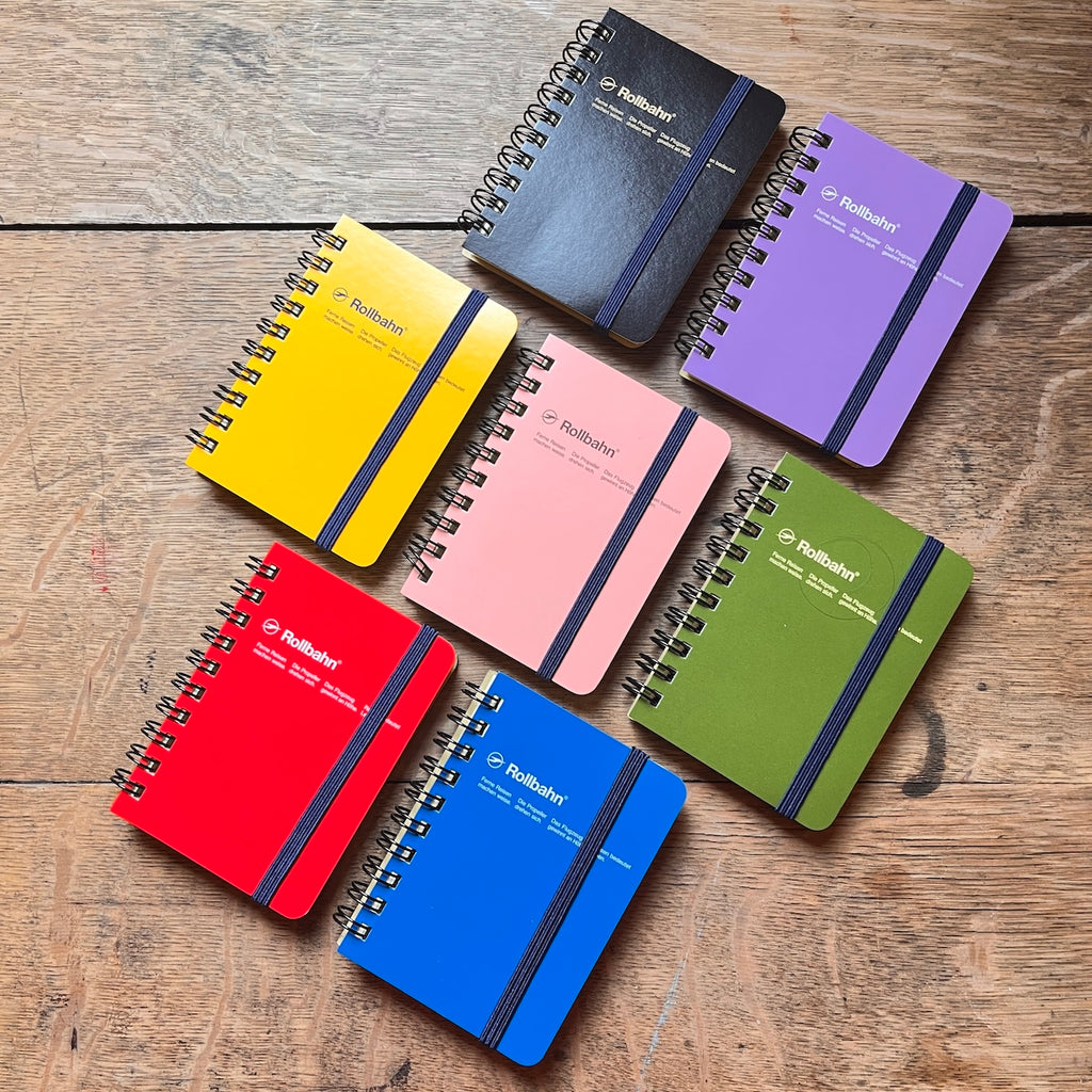 Rollbahn Mini Memo Spiral Notebook – Pink Moon Goods
