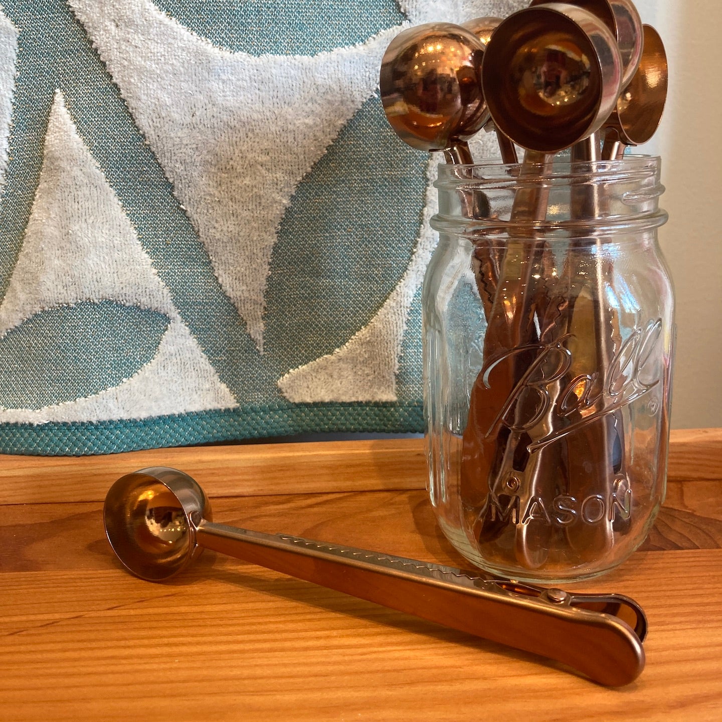 Rose Gold Scoop Clip