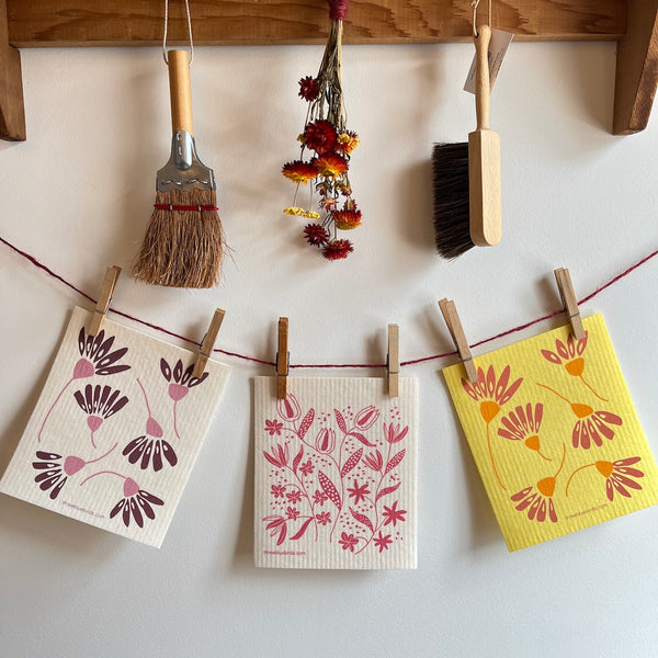 Wildflowers | Swedish Dishcloth