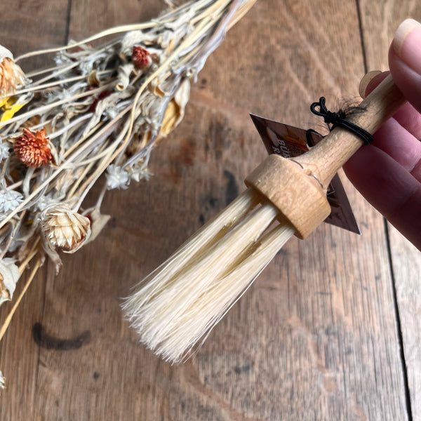 Pastry Brush - Oiled Beechwood, Handmade