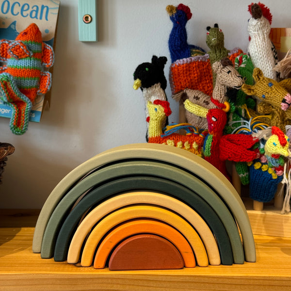 Mini Rainbow Wooden Toy