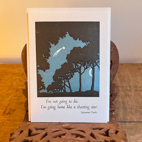 Going Home | Letterpress Greeting Card