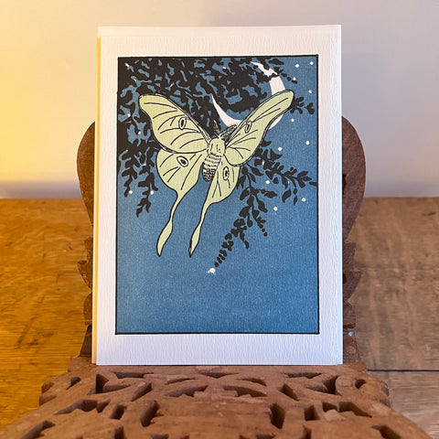 Luna | Letterpress Greeting Card