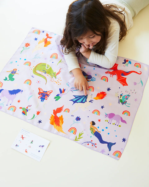 Magical Creatures Seek & Find Playsilk | Mini Playsilk