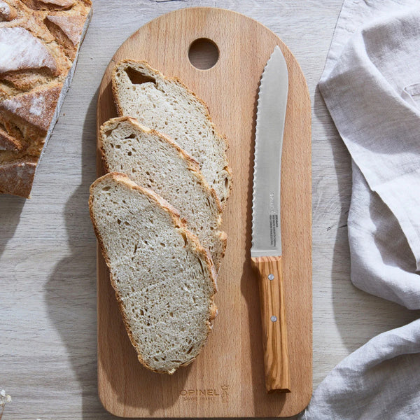 Serrated 8” Bread Knife | Olivewood
