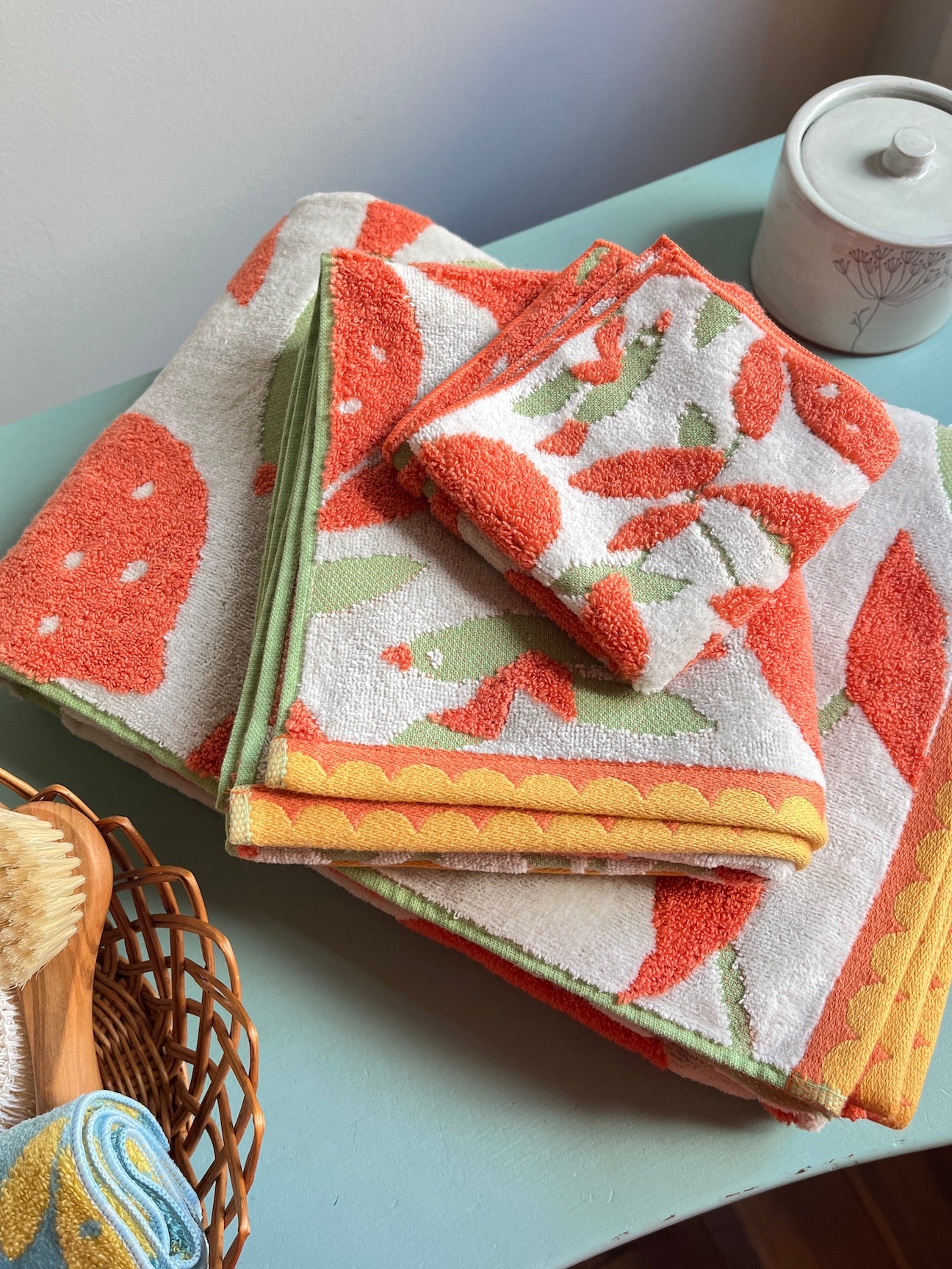 Seto in Orange | Imabari Towel – Pink Moon Goods