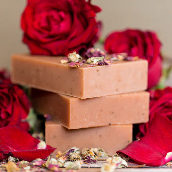 Shea Rose Clay Natural Soap Bar