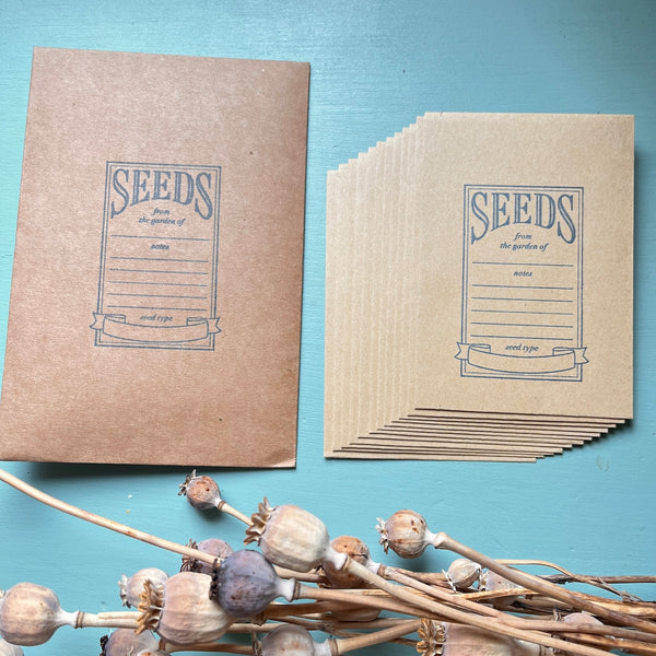 Seed Bags | Seed Saving Envelopes
