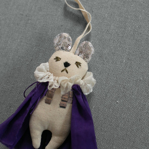 Prince Bear | Cotton Ornament