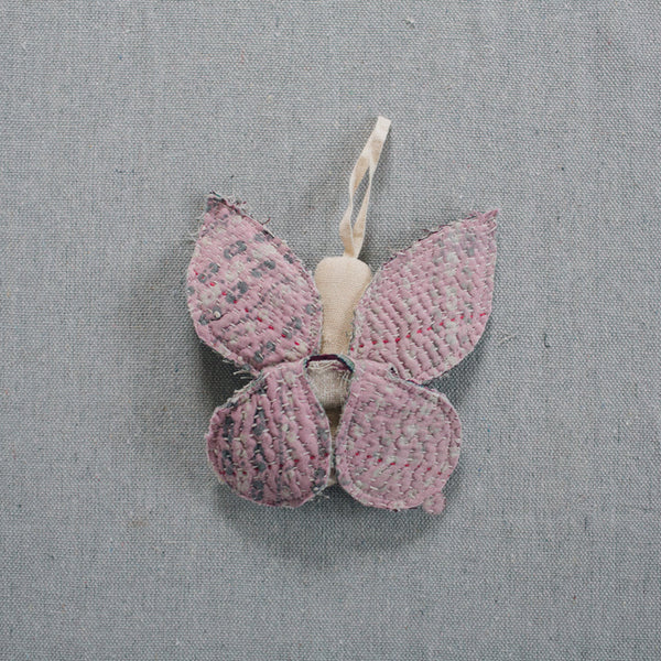Sleepy Moth | Cotton Ornament