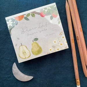 Omori Yuko | Slow Life Block Memo Pad