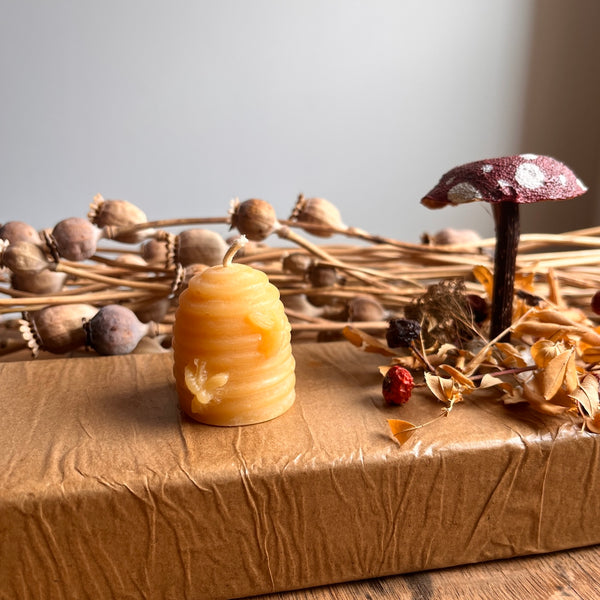 Bee Hive Votive Candle