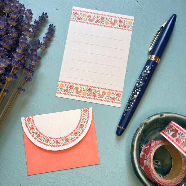 Tyrol | Squirrel Mini Letter Writing Set