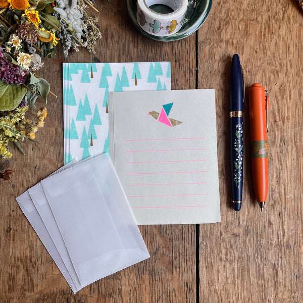 Nombre Small Letter Writing Set - Forest
