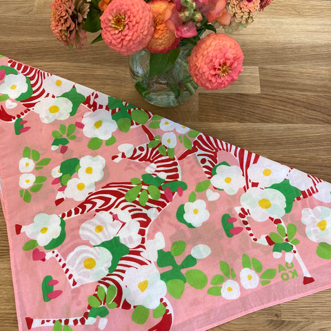 Spring Zebras of PG County Bandana | Cherry Blossoms Special Edition 2022