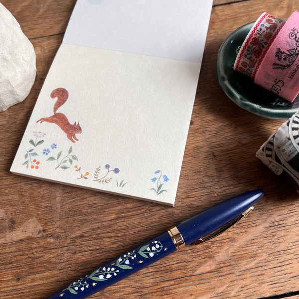 Michikusa | Squirrel Memo Pad