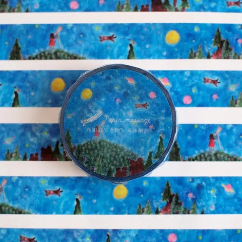Flying Squirrel Night | Washi Tape