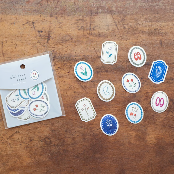 Chiisana Sekai Flake Stickers