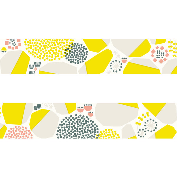 Stone Wall in Yellow | Nocogou Washi Tape