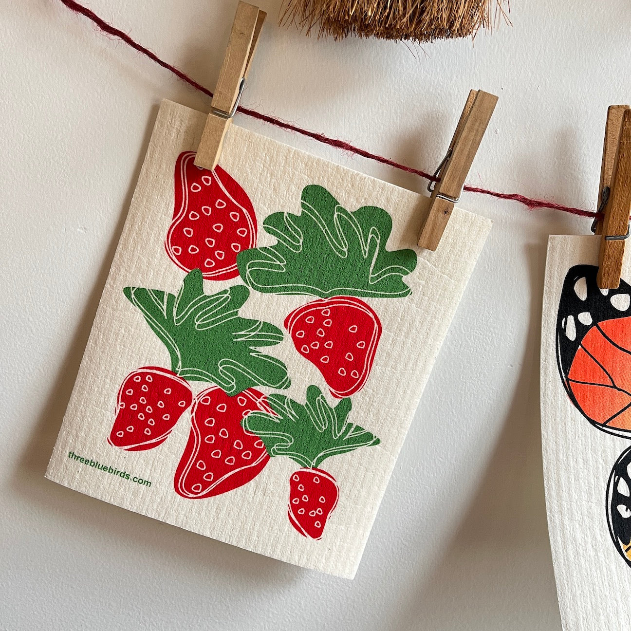 Reds & Oranges Collection | Swedish Dishcloth