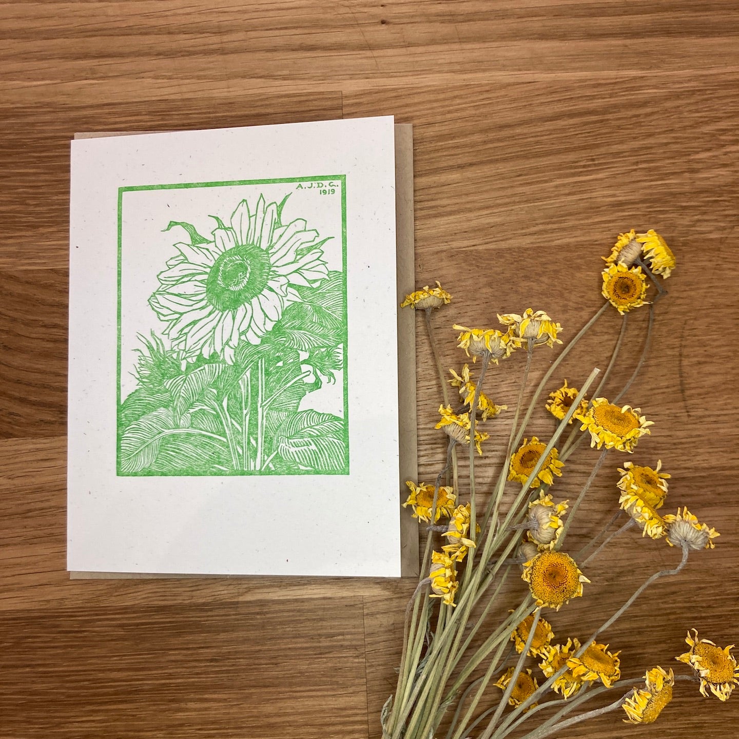 Sunflower by Anna Julia de Graag | Single Card