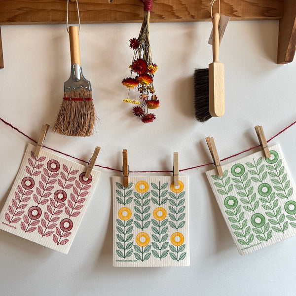 Sunflowers | Swedish Dishcloth